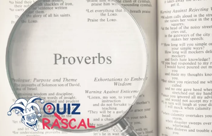 proverbs quiz